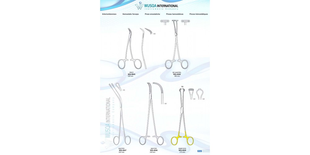 Hemostatic Forceps 